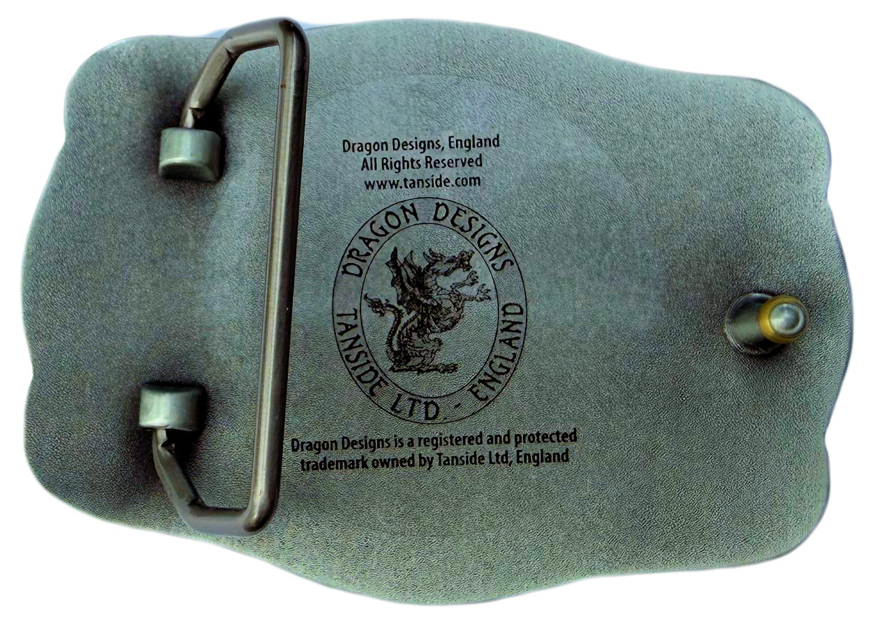 Buffalo Western Style Belt Buckle 